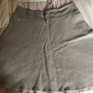 Ralph Lauren grey drawstring skirt.